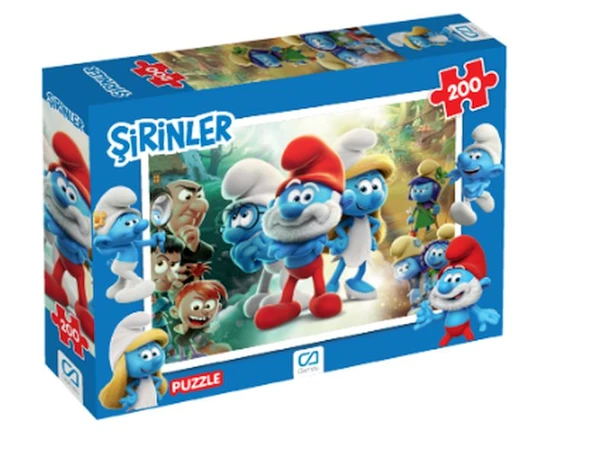 Şirinler Puzzle 200 ürün görseli 1