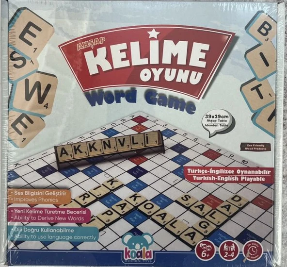 Kelime Oyunu-(Ahşap) ürün görseli 1