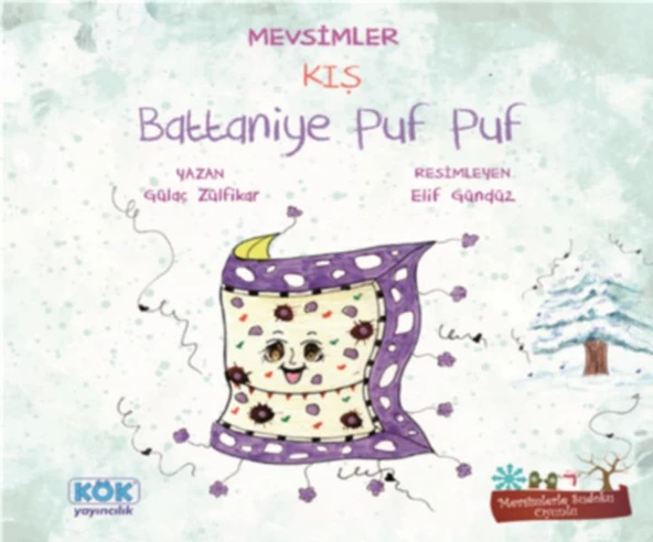 Mevsimler Kış - Battaniye Puf Puf ürün görseli 1