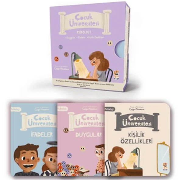 Çocuk Üniversitesi-Psikoloji Set ürün görseli 1