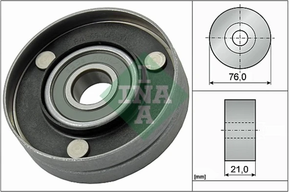 Vw V Kayıs Gergi Rulmanı - V Kayıs Gergi Rulmanı - İna 532 0567 10 ürün görseli 1