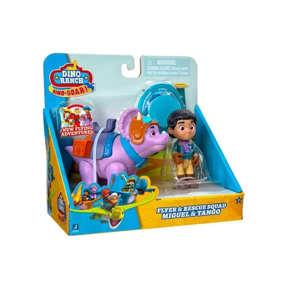 Dino Ranch 2’li Figür Paketi DNA00401 - Resim 4