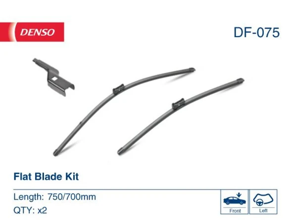Ford Silecek Süpürgesi Ön Takım - 750 Mm+700 MM - Den Df-075 ürün görseli 1