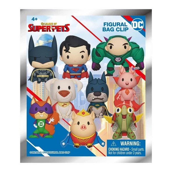 DC League of Super Pets Klipsli Figür ürün görseli 1