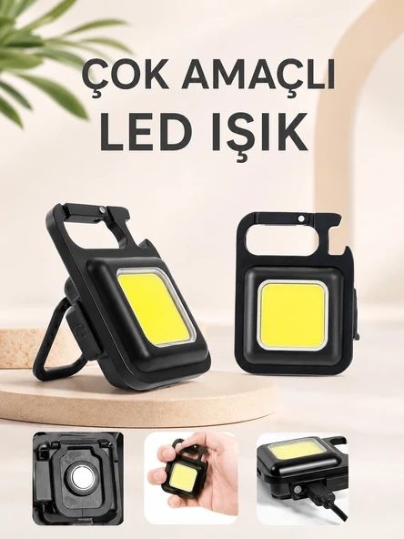 Led Işık Acil Durum Işığı Çok Fonksiyonlu Mıknatıs Özelliği ürün görseli 1