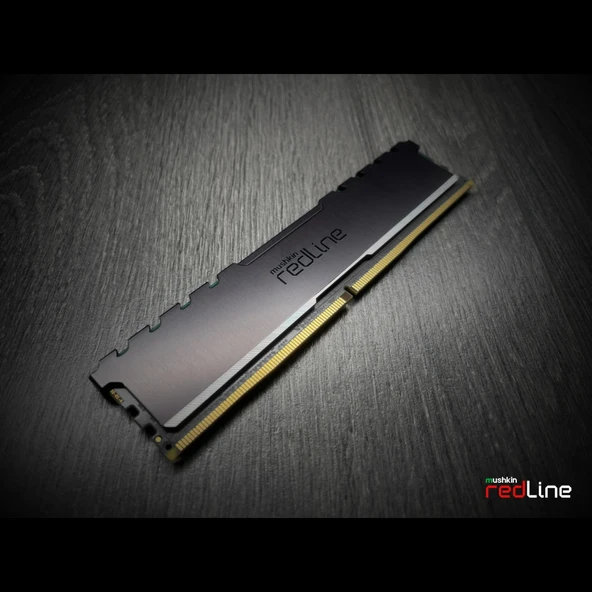 MUSHKIN redLine, MRF4U360JNNM8GX2, 8Gb, 3600Mhz, DDR4, CL18, Desktop Gaming RAM (Soğutuculu) ürün görseli 1