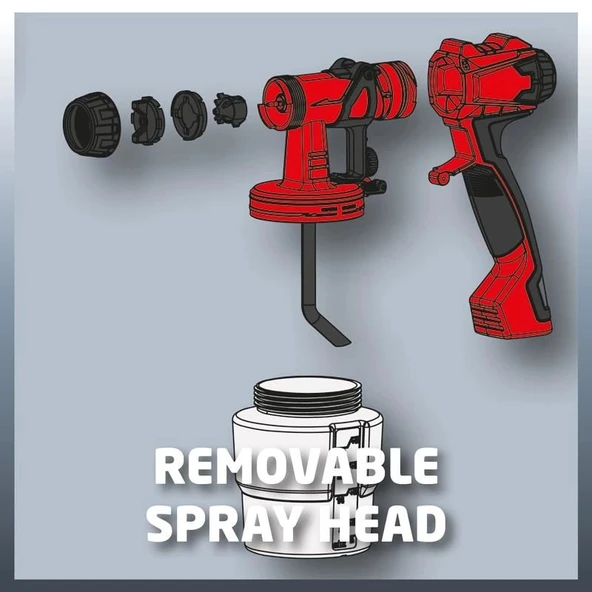 Einhell TC SY 600 S Elektrikli Boya Tabancası - Resim 3