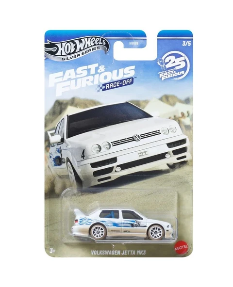 Hot Wheels Fast & Furious 25 YIL RACE-OFF VOLKSWAGEN JETTA MK3 JKX17 - HNR88 ürün görseli 1