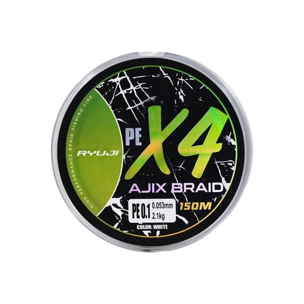 Ryuji Ajix Braid 4x 150 Mt İp Misina - Resim 2