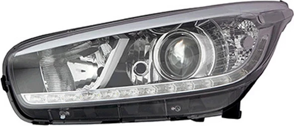 Kia Ceed (2012 Yılında Çıkan Kasa) Proceed Far Sol Elektrikli Siyah H7 Py21W Led Seviye Ayarlamalı (Oem No:92101A2020) ürün görseli 1