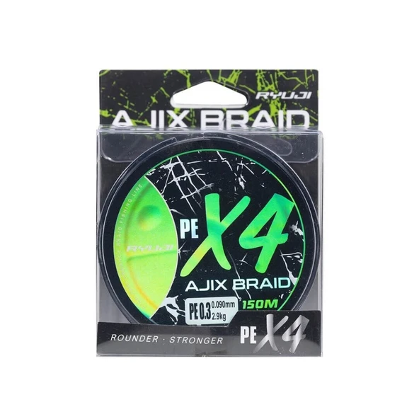 Ryuji Ajix Braid 4x 150 Mt İp Misina ürün görseli 1