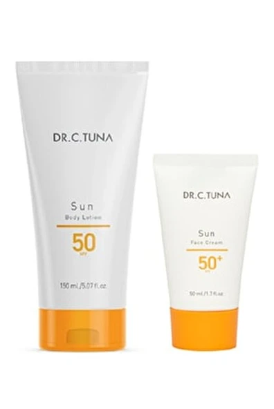 DR. C. TUNA SUN SERİSİ YÜZ KREMİ - Losyon Seti ürün görseli 1