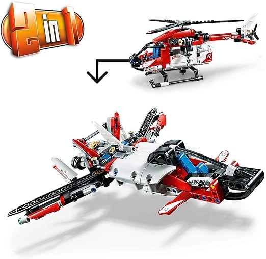 LEGO 42092 Technic Kurtarma Helikopteri - Resim 2
