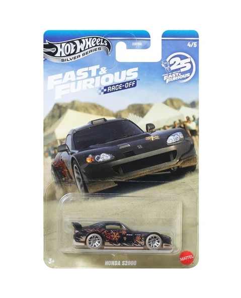 Hot Wheels Fast & Furious 25 YIL RACE-OFF HONDA S2000 JKX18 - HNR88 ürün görseli 1