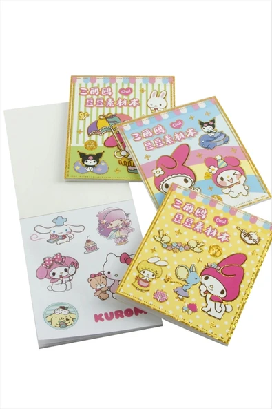 12 Yapraklı Çzgflm Karakteri Defter Sticker ürün görseli 1