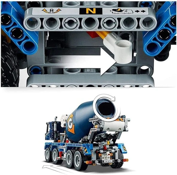 LEGO 42112 Technic Beton Mikseri ürün görseli 1