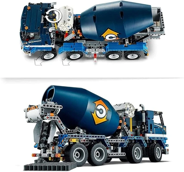 LEGO 42112 Technic Beton Mikseri - Resim 3