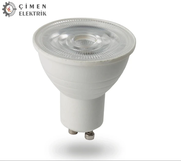 NOAS YL91 0707 M Mercekli 7W Led Çanak Ampül 4000K GU10 Duy ürün görseli 1