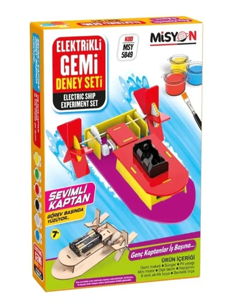 Misyon Elektrikli Gemi Deney Seti ürün görseli 1