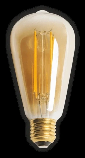 Eco Lounge KENDAL KES616 Led Rustik Ampul 4W 2700K Gün Işığı E27 Duy ürün görseli 1