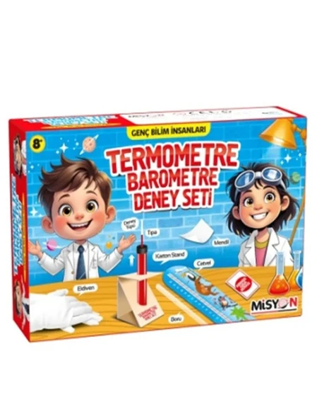 Misyon Termometre Barometre Deney Seti ürün görseli 1