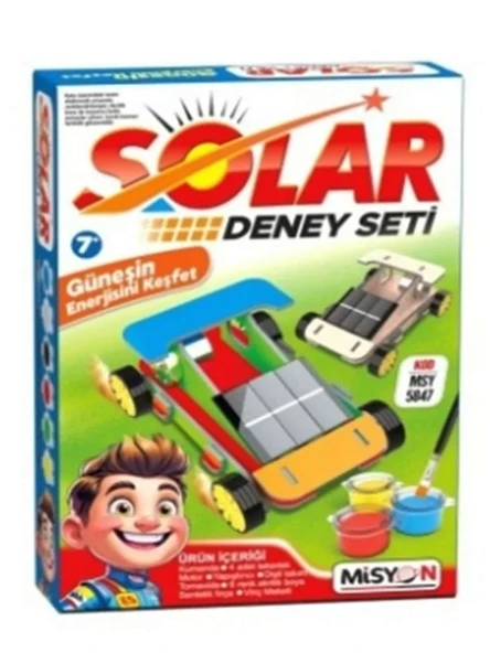 Misyon Solar Araba Deney Araba Modeli Seti ürün görseli 1