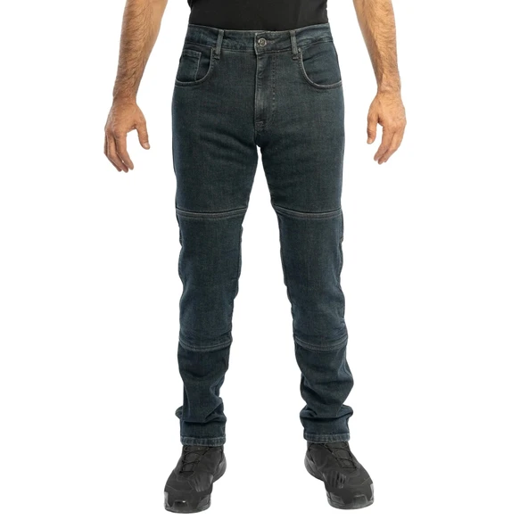 SOHO MOTOSİKLET PANTOLONU FALCON ERKEK-MAVİ ürün görseli 1