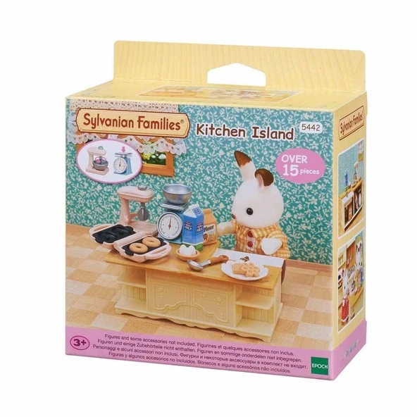 5442 Sylvanian Families Ada Mutfak +3 yaş figür dahil değil ürün görseli 1