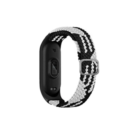 Xiaomi Mi Band 4  Kordon (SAAT DEĞİLDİR) - Siyah-beyaz ürün görseli 1