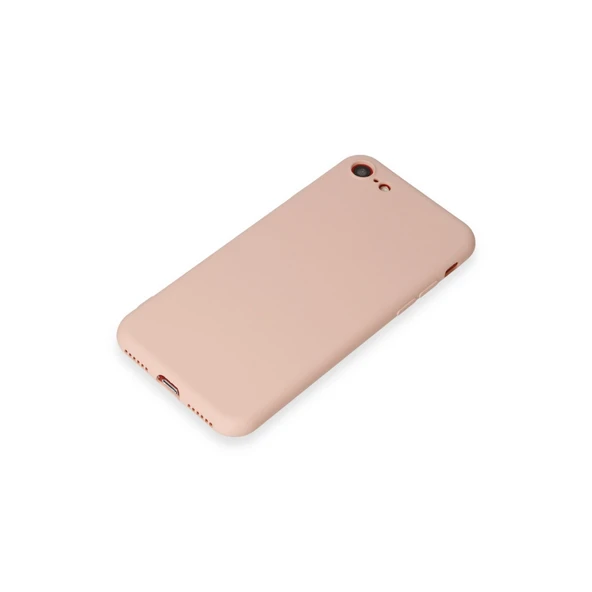 Apple İphone 7 Kılıf First Silikon - Pudra - Resim 4