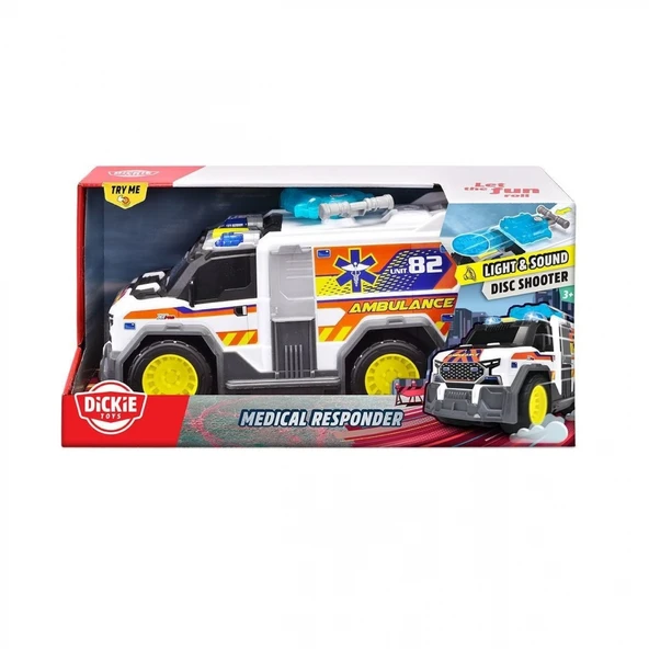 203306024 Sesli ve Işıklı Ambulans -Dickie ürün görseli 1