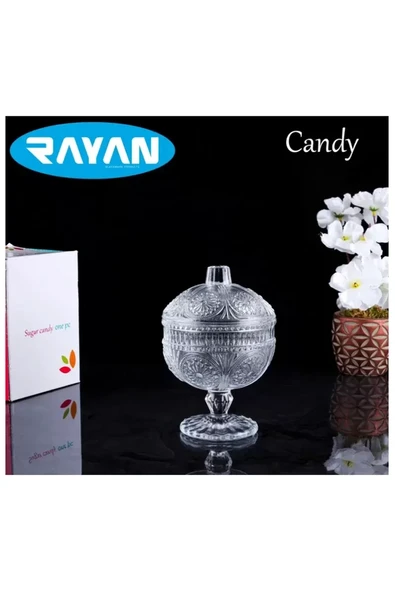Rayan Candy Ayaklı Şekerlik Lokumluk ürün görseli 1