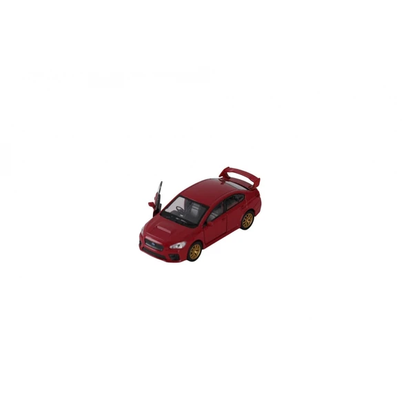43693 WELLY DIE CAST PULL BACK SUBARU WRX - Resim 2