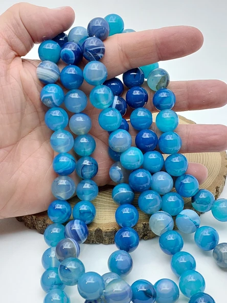 Akik Taşı Dizi 14mm (62148) ürün görseli 1