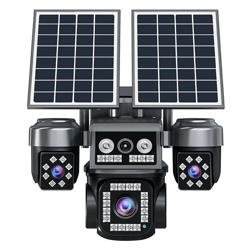 Balandi PRO-8420GIP 8mp 4 Kameralı E-Sim 4g AOV Solar Smart Kamera Çift Güneş Panelli Hieasy Yazılım (360 Derece) ürün görseli 1