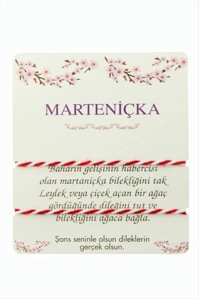 2 Adet Marteniçka İp Bileklik ( Toptan marteniçka bileklik) ürün görseli 1