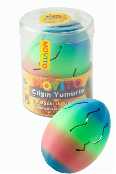 Çılgın Yumurta 3D Baskılı ürün görseli 1