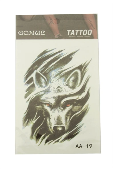 Kurt Tattoo Dövme Sticker ürün görseli 1