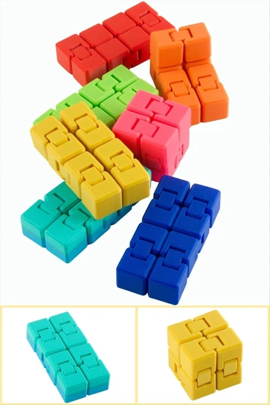 Sonsuz Küp 3D Baskılı Fidget İnfinty Aparatı ürün görseli 1