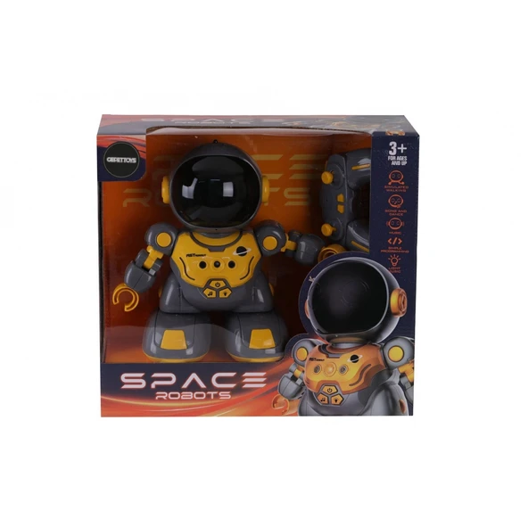 606-47 UZAKTAN KUMANDALI SEVİMLİ ASTRONOT ROBOT ürün görseli 1