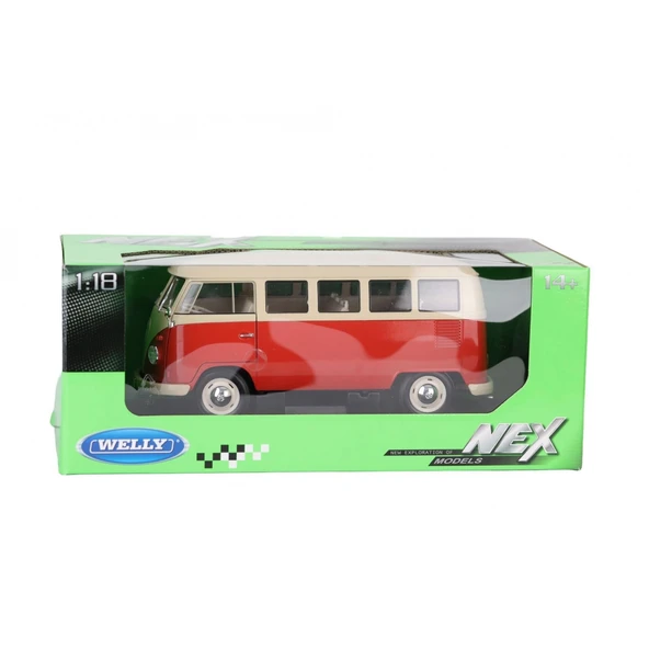 18054 WELLY 1 18 1963 VOLKSWAGEN T1 BUS 6 ürün görseli 1