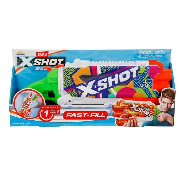 4584 X-Shot Skins Pump Action Fast Fill Su Tabancası 49,5 cm ürün görseli 1