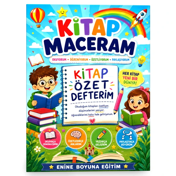 Kitap Özet Defterim  - KİTAP MACERAM ürün görseli 1
