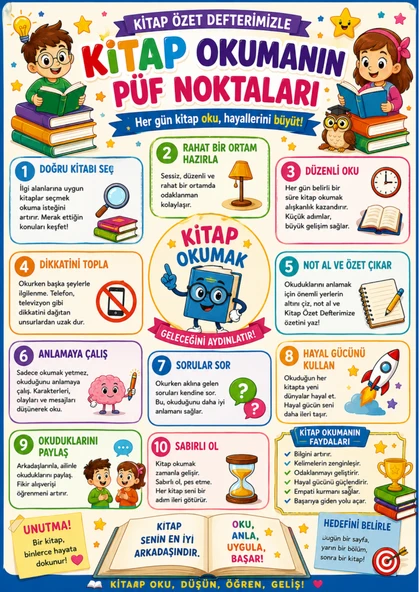 Kitap Özet Defterim  - KİTAP MACERAM - Resim 4