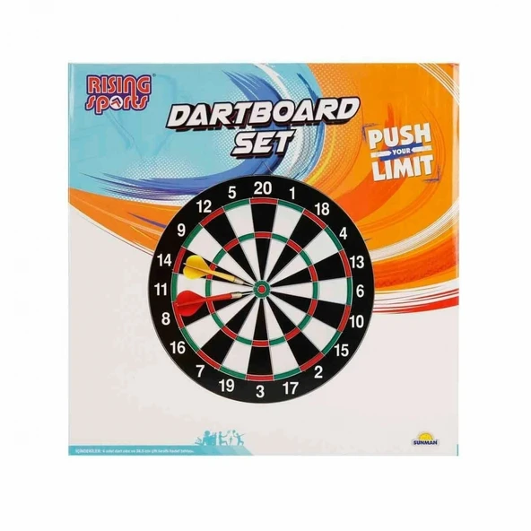 15326 SUN-RST-RSP-Dart 6 Oklu 36,5 cm - Sunman ürün görseli 1