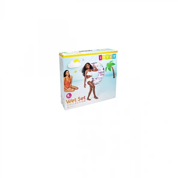 ISC58263 Intex Tutmaçlı Desenli Simit 97 cm - Resim 7