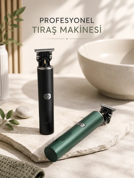 Tıraş Makinesi Saç Sakal Ense Çizim Ayarlanabilir Başlık ürün görseli 1
