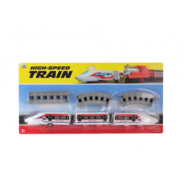 66158 BÜYÜK KARTELA PİLLİ HIZLI TREN ürün görseli 1