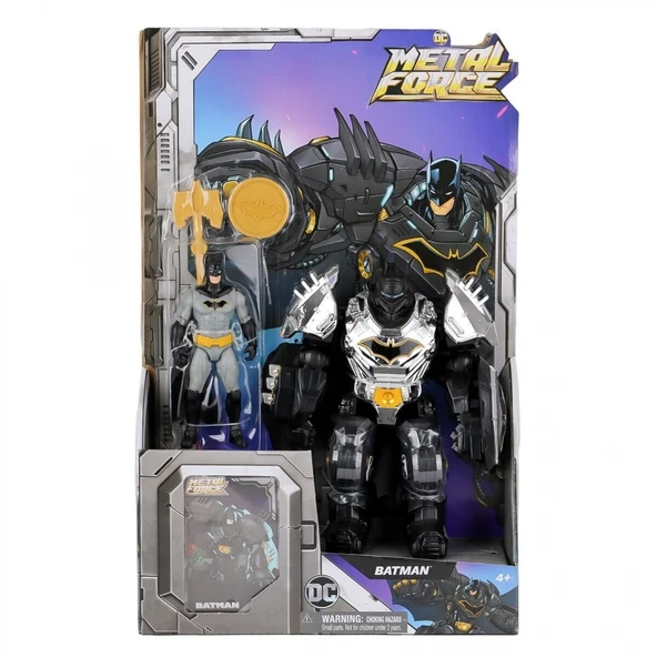 6070887 31111 DC Metal Batman Force Figür Seti - Resim 2