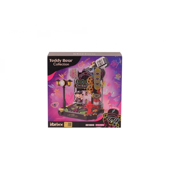 P881008 PANLOS MÜZİK YILDIZI TEDDY 200 PARÇA BLOCK OYUNCAK ürün görseli 1